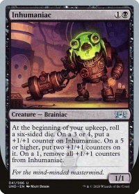 Inhumaniac - Unsanctioned (UND) #41 - Uncommon Magic: The Gathering Trading Card