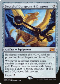 Sword of Dungeons & Dragons - Unsanctioned (UND) #84 - Mythic Rare Magic: The Gathering Trading Card