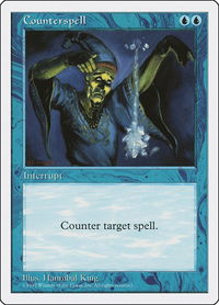 Counterspell - Fifth Edition (5ED) #77 - Common Magic: The Gathering Trading Card