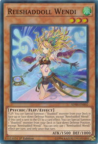 Reeshaddoll Wendi - Structure Deck: Shaddoll Showdown (SDSH) #SDSH-EN002 - Super Rare YuGiOh Trading Card