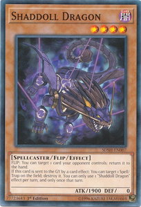 Shaddoll Dragon - Structure Deck: Shaddoll Showdown (SDSH) #SDSH-EN007 - Common / Short Print YuGiOh Trading Card