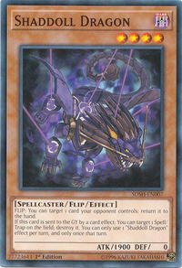 Shaddoll Dragon - Structure Deck: Shaddoll Showdown (SDSH) #SDSH-EN007 - Common / Short Print YuGiOh Trading Card
