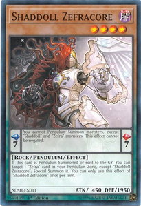 Shaddoll Zefracore - Structure Deck: Shaddoll Showdown (SDSH) #SDSH-EN011 - Common / Short Print YuGiOh Trading Card