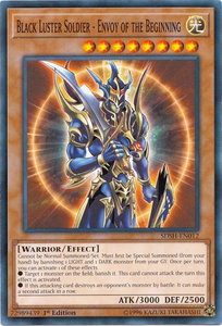 Black Luster Soldier - Envoy of the Beginning - Structure Deck: Shaddoll Showdown (SDSH) #SDSH-EN012 - Common / Short Print YuGiOh Trading Card