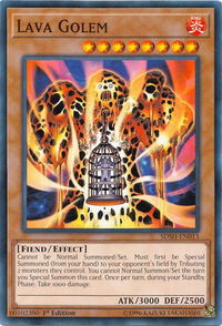 Lava Golem - Structure Deck: Shaddoll Showdown (SDSH) #SDSH-EN013 - Common / Short Print YuGiOh Trading Card