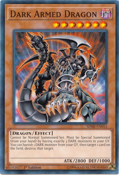 Dark Armed Dragon - Structure Deck: Shaddoll Showdown YuGiOh trading card