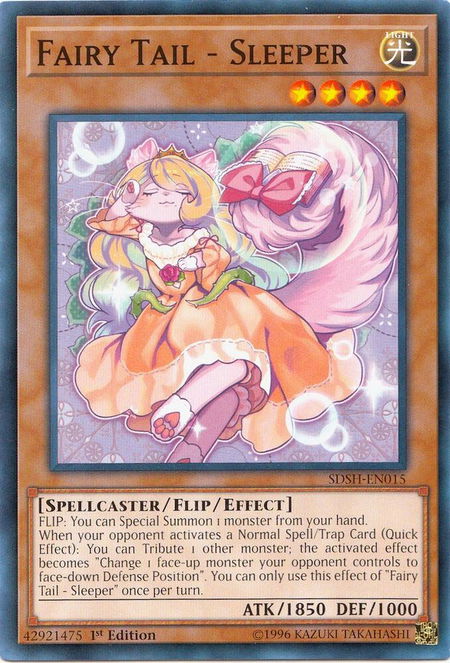 Fairy Tail - Sleeper - Structure Deck: Shaddoll Showdown YuGiOh trading card