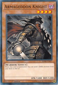 Armageddon Knight - Structure Deck: Shaddoll Showdown (SDSH) #SDSH-EN017 - Common / Short Print YuGiOh Trading Card
