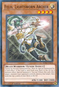 Felis, Lightsworn Archer - Structure Deck: Shaddoll Showdown (SDSH) #SDSH-EN018 - Common / Short Print YuGiOh Trading Card