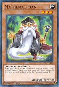 Mathematician - Structure Deck: Shaddoll Showdown (SDSH) #SDSH-EN020 - Common / Short Print YuGiOh Trading Card