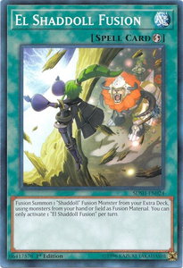 El Shaddoll Fusion - Structure Deck: Shaddoll Showdown (SDSH) #SDSH-EN024 - Common / Short Print YuGiOh Trading Card