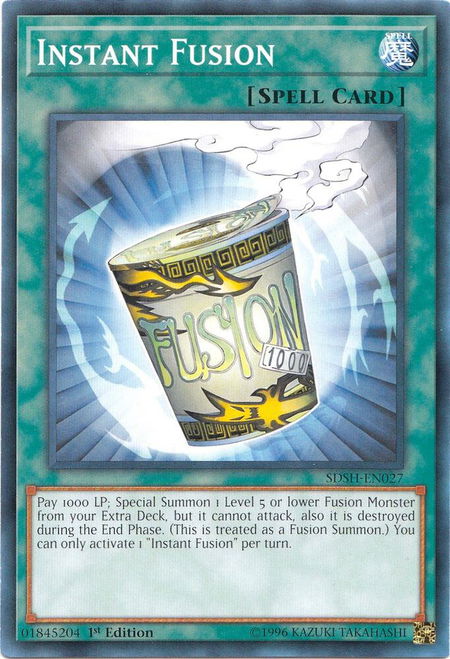 Instant Fusion trading card from Structure Deck: Shaddoll Showdown Instant Fusion - Structure Deck: Shaddoll Showdown YuGiOh trading card