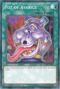 Pot of Avarice - Structure Deck: Shaddoll Showdown (SDSH) #SDSH-EN031 - Common / Short Print YuGiOh Trading Card