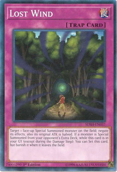 Lost Wind - Structure Deck: Shaddoll Showdown YuGiOh trading card