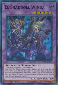 El Shaddoll Winda - Structure Deck: Shaddoll Showdown (SDSH) #SDSH-EN047 - Super Rare YuGiOh Trading Card