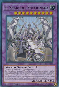 El Shaddoll Shekhinaga - Structure Deck: Shaddoll Showdown (SDSH) #SDSH-EN048 - Super Rare YuGiOh Trading Card
