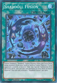 Shaddoll Fusion - Structure Deck: Shaddoll Showdown (SDSH) #SDSH-EN049 - Super Rare YuGiOh Trading Card