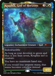 Kruphix, God of Horizons - Secret Lair Drop Series (SLD) #73 - Mythic Rare Magic: The Gathering Trading Card
