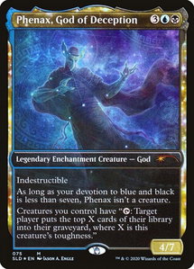 Phenax, God of Deception - Secret Lair Drop Series (SLD) #75 - Mythic Rare Magic: The Gathering Trading Card
