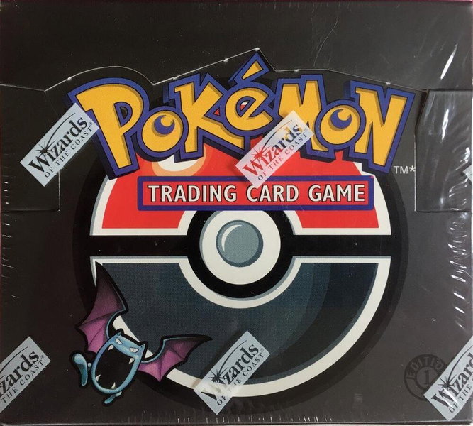Team Rocket Booster Box [1st Edition] - Team Rocket Pokémon trading card