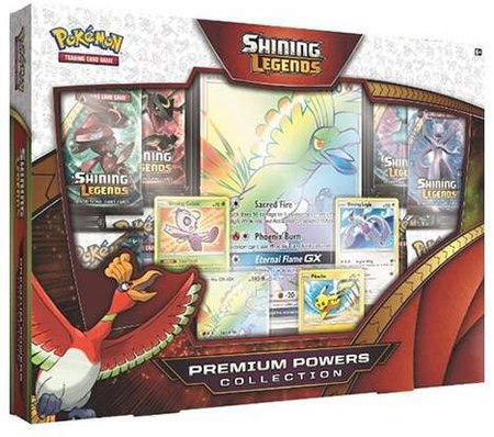 Shining Legends Premium Powers Collection trading card from Shining Legends Shining Legends Premium Powers Collection - Shining Legends Pokémon trading card