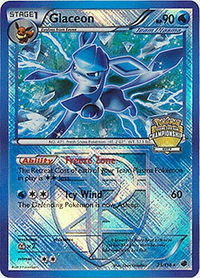 Glaceon - 23/116 (City Championships) - League & Championship Cards (PR) #023/116 - Promo Pokémon Trading Card