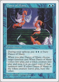 Dance of Many - Fifth Edition (5ED) #78 - Rare Magic: The Gathering Trading Card