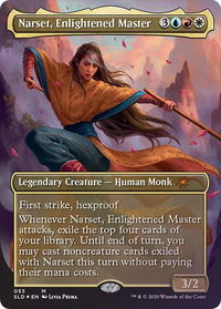 Narset, Enlightened Master - Secret Lair Drop Series (SLD) #53 - Mythic Magic: The Gathering Trading Card