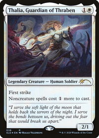 Thalia, Guardian of Thraben (038) - Secret Lair Drop Series (SLD) #38 - Rare Magic: The Gathering Trading Card