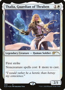 Thalia, Guardian of Thraben (039) - Secret Lair Drop Series (SLD) #39 - Rare Magic: The Gathering Trading Card