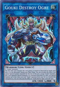 Gouki Destroy Ogre - Ignition Assault (IGAS) #IGAS-ENSE2 - Super Rare YuGiOh Trading Card