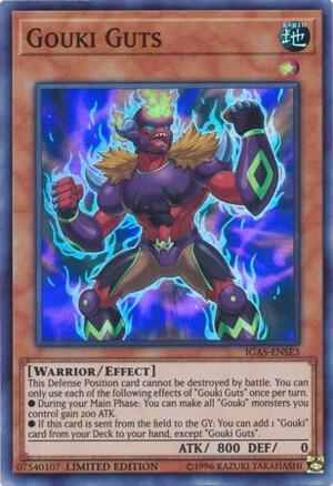 Gouki Guts - Ignition Assault YuGiOh trading card
