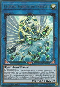 Celestial Knightlord Parshath - Duel Overload (DUOV) #DUOV-EN002 - Ultra Rare YuGiOh Trading Card