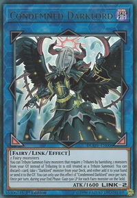 Condemned Darklord - Duel Overload (DUOV) #DUOV-EN006 - Ultra Rare YuGiOh Trading Card