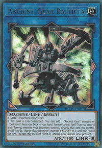 Ancient Gear Ballista - Duel Overload (DUOV) #DUOV-EN010 - Ultra Rare YuGiOh Trading Card
