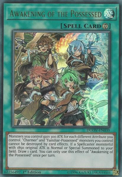 Awakening of the Possessed - Duel Overload YuGiOh trading card
