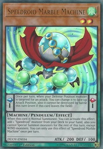 Speedroid Marble Machine - Duel Overload (DUOV) #DUOV-EN034 - Ultra Rare YuGiOh Trading Card
