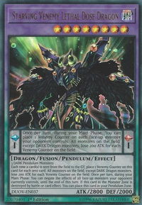 Starving Venemy Lethal Dose Dragon - Duel Overload (DUOV) #DUOV-EN037 - Ultra Rare YuGiOh Trading Card