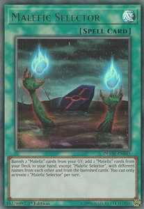 Malefic Selector - Duel Overload (DUOV) #DUOV-EN045 - Ultra Rare YuGiOh Trading Card