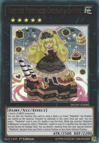 Madolche Puddingcess Chocolat-a-la-Mode - Duel Overload (DUOV) #DUOV-EN082 - Ultra Rare YuGiOh Trading Card