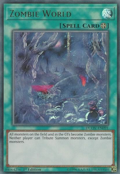 Zombie World trading card from Duel Overload Zombie World - Duel Overload YuGiOh trading card