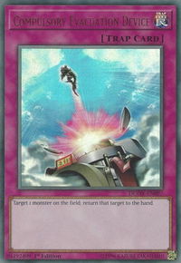 Compulsory Evacuation Device - Duel Overload (DUOV) #DUOV-EN097 - Ultra Rare YuGiOh Trading Card