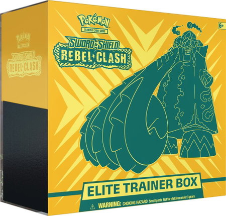 Rebel Clash Elite Trainer Box - SWSH02: Rebel Clash Pokémon trading card