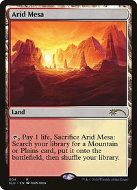 Arid Mesa - Secret Lair Series (SLU) #4 - Rare Magic: The Gathering Trading Card
