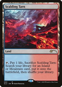 Scalding Tarn - Secret Lair Series (SLU) #2 - Rare Magic: The Gathering Trading Card