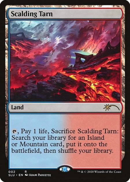 Scalding Tarn - Secret Lair Series Magic: The Gathering trading card