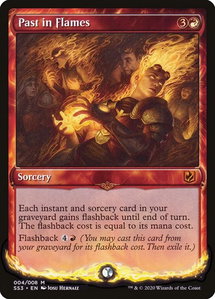 Past in Flames - Signature Spellbook: Chandra (SS3) #4 - Mythic Rare Magic: The Gathering Trading Card