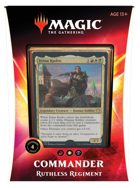 Commander 2020 Deck - Ruthless Regiment - Commander 2020 Magic: The Gathering trading card