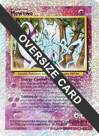 Mewtwo - S4/S4 (Box Topper) - Jumbo Cards (PR) #S4/S4 - Promo Pokémon Trading Card