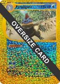 Feraligatr - 2/12 (Box Topper) - Jumbo Cards (PR) #002/012 - Promo Pokémon Trading Card